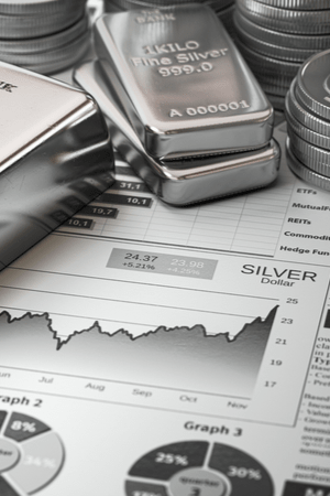 Zilver aandelen