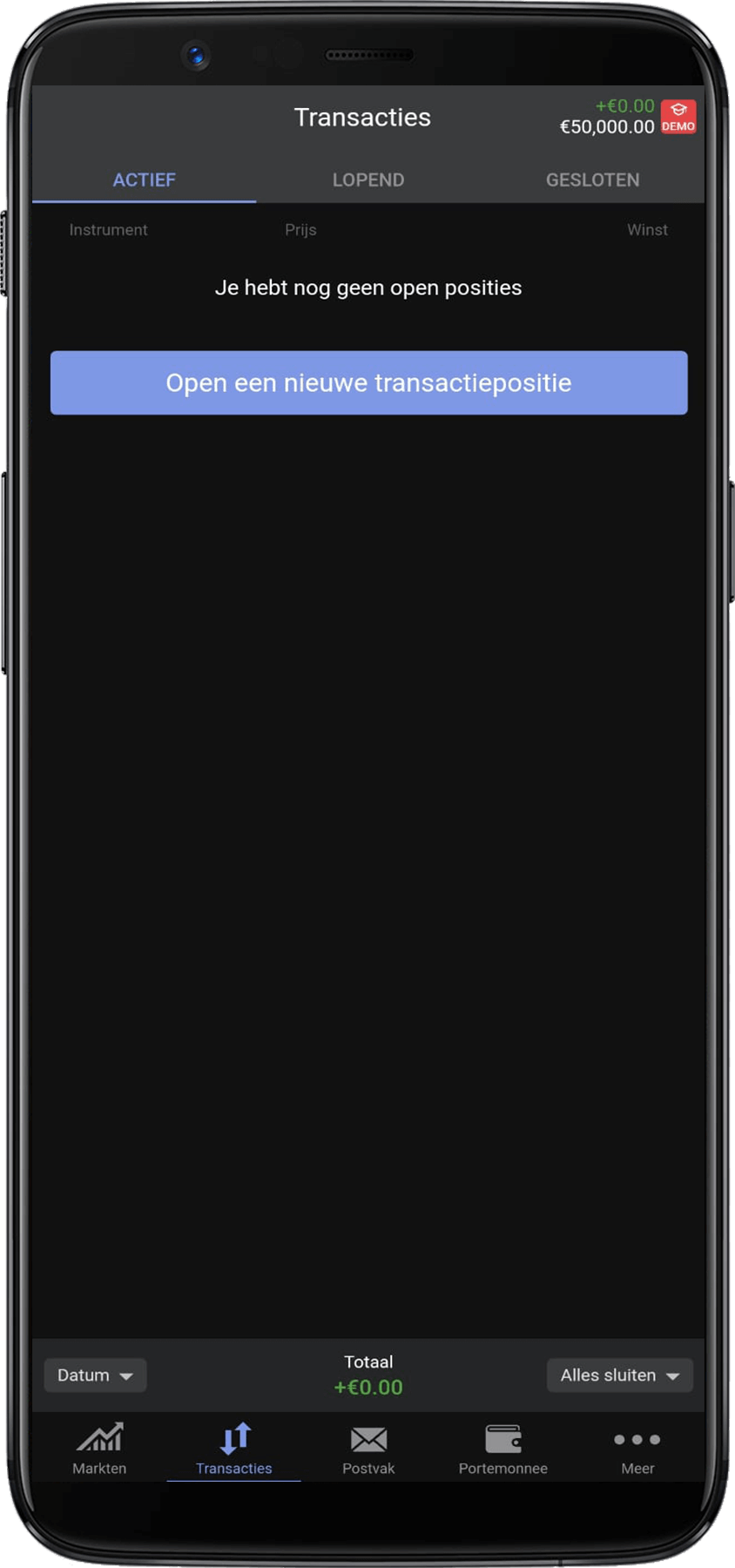 Libertex transacties