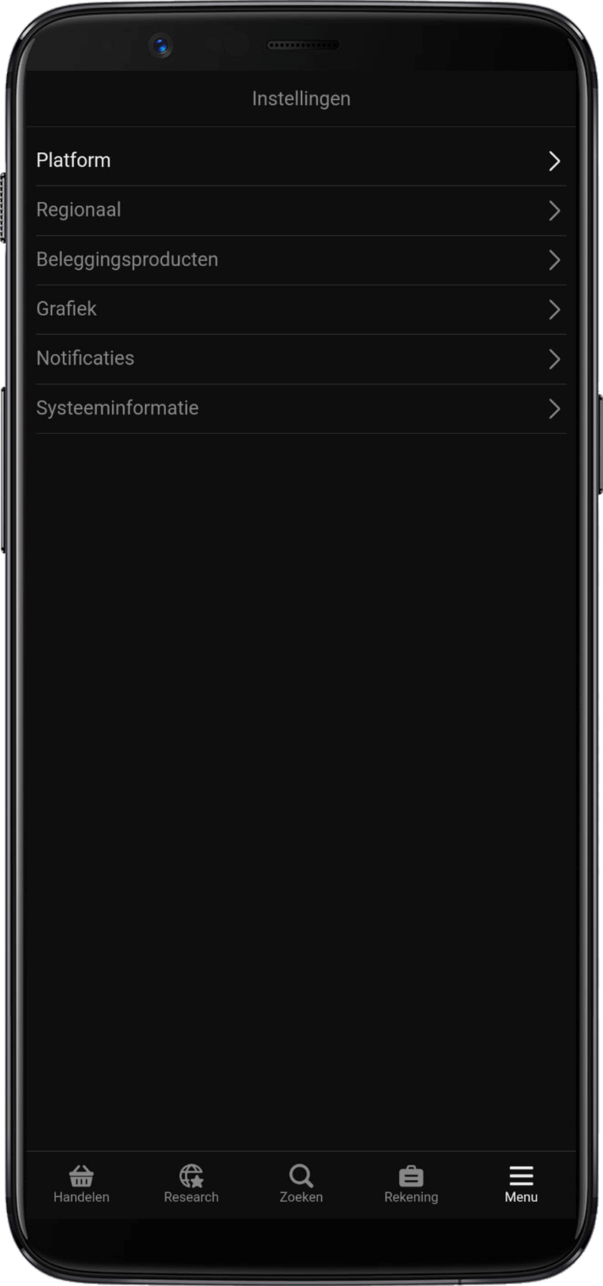 Saxo Bank instellingen