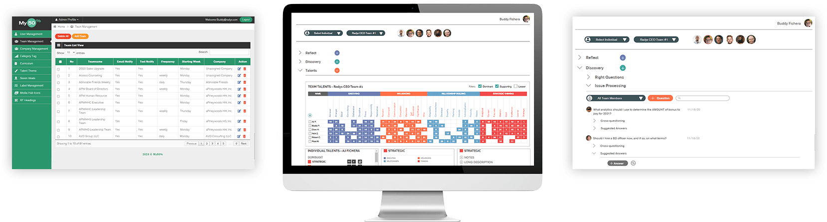 My50 Client's Project Portfolio