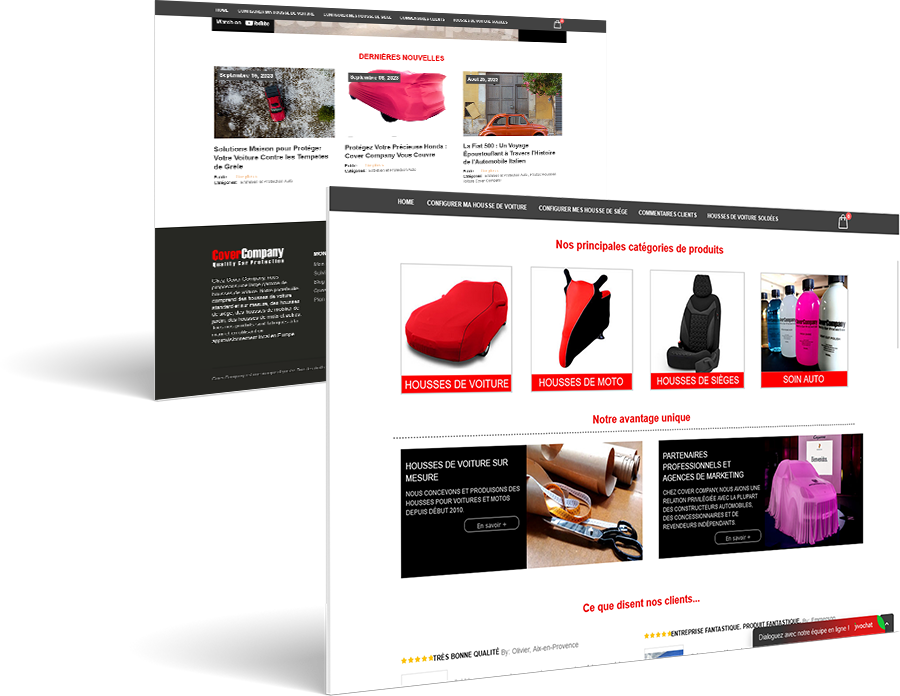 Cover Company Client's Project Portfolio 2