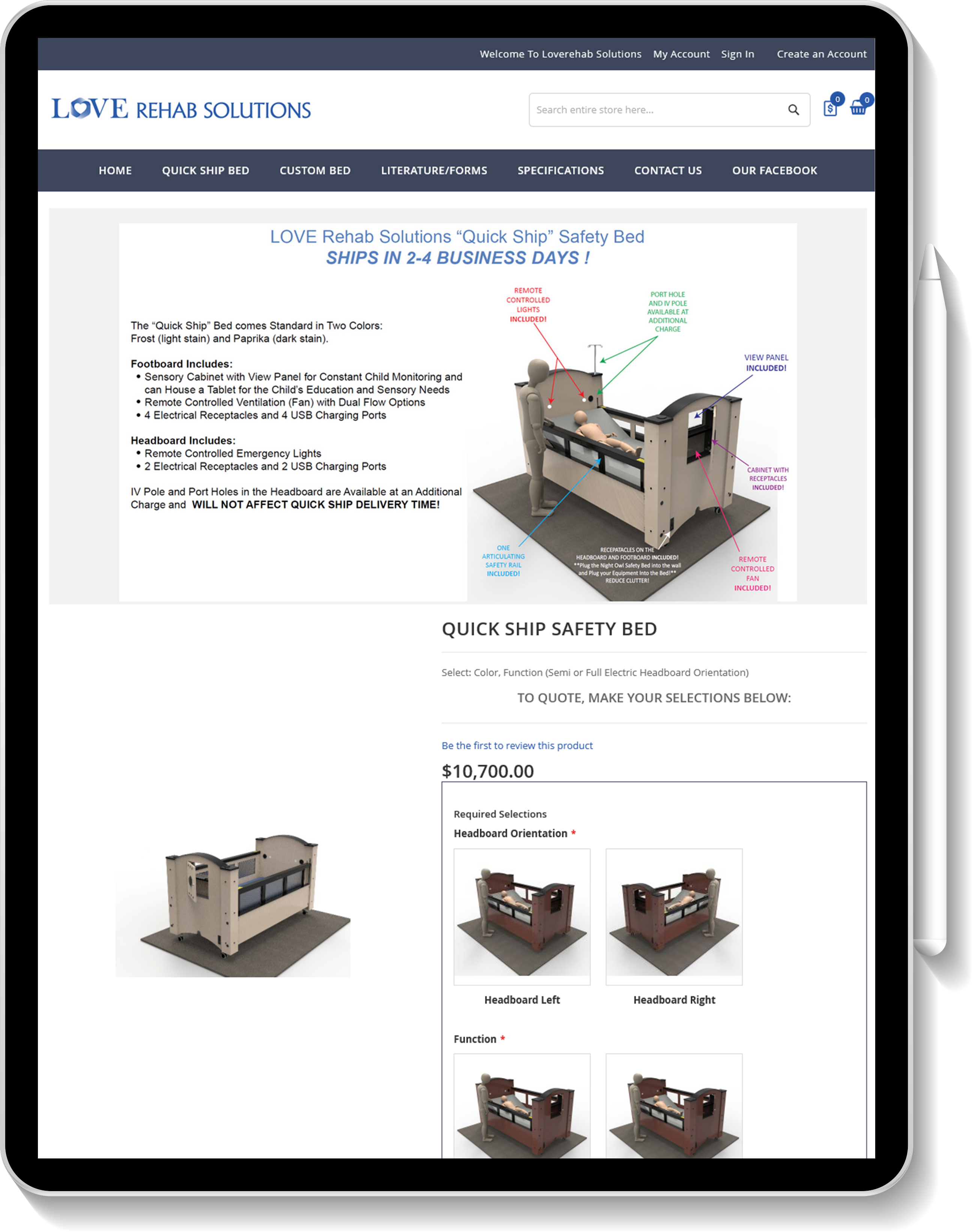 Love Rehab Solutions Client's Project Portfolio