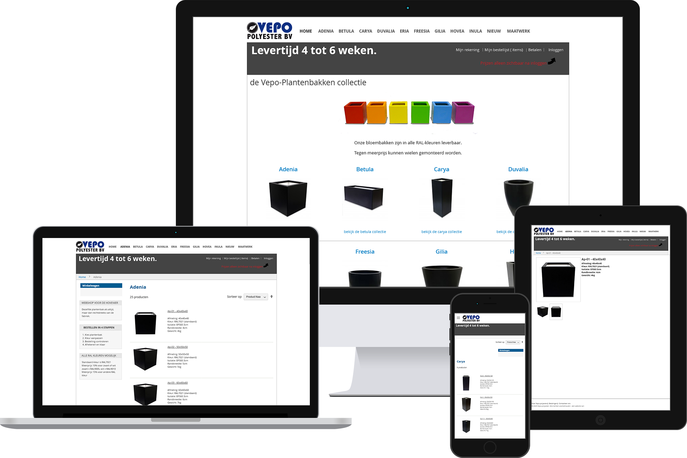 Vepo Plantenbakken Webshop