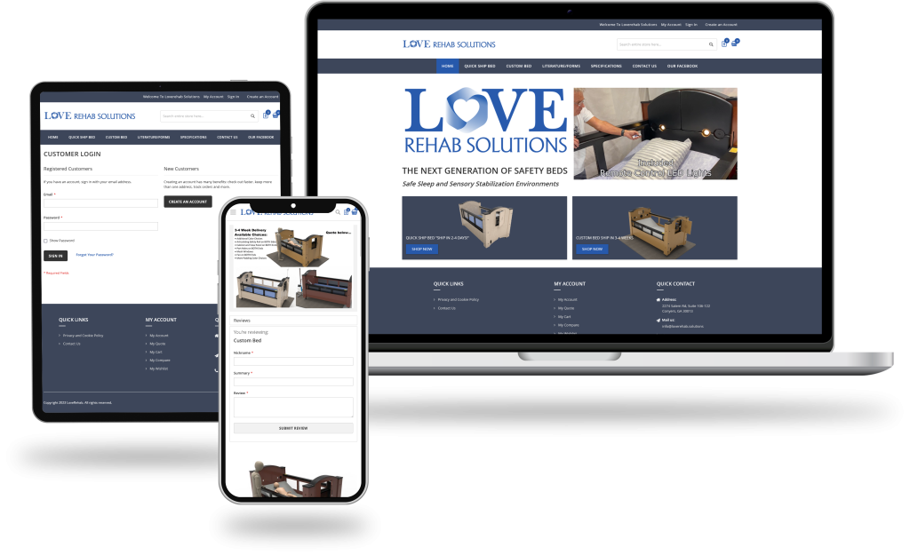 Love Rehab Solutions Client's Project Portfolio