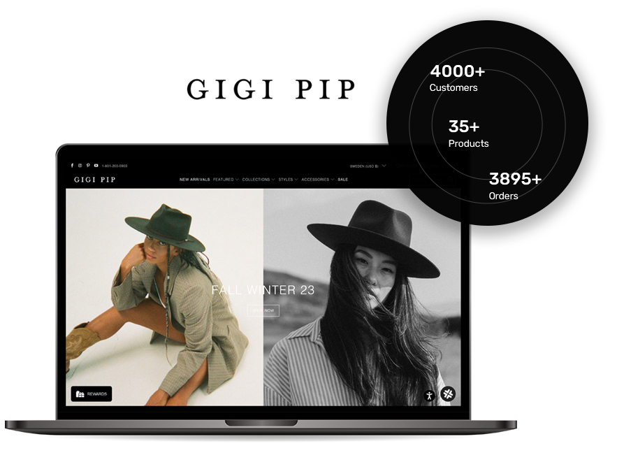 Client project portfolio GIGI PIP 1