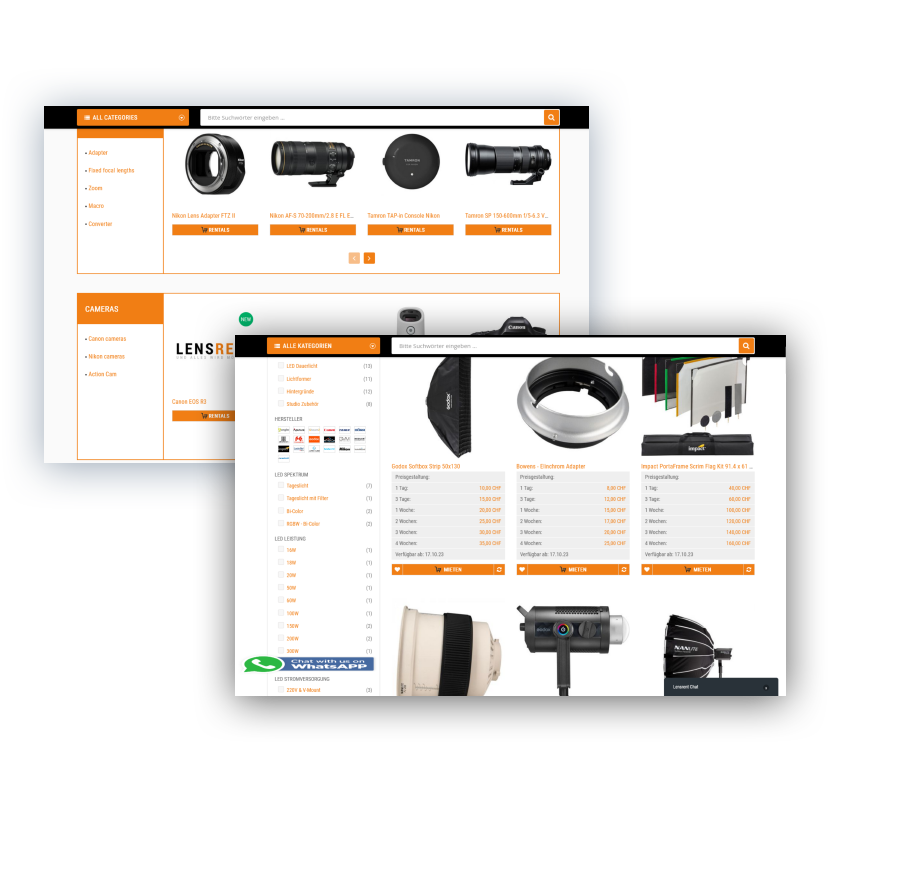 lensrent Client's Project Portfolio 3
