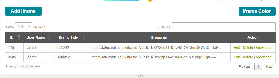 Instant Website Creation