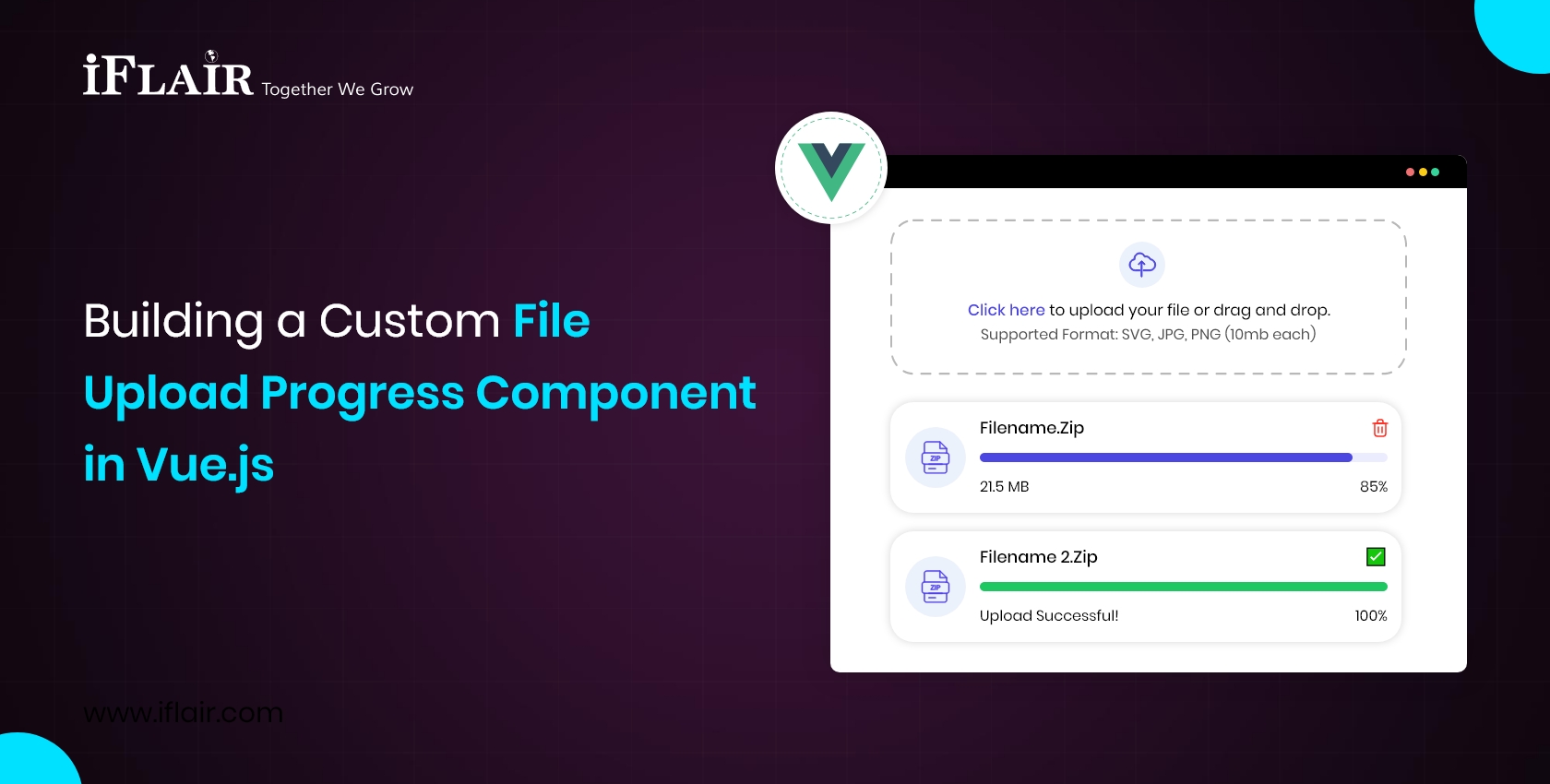 Building a Custom FileUpload Progress Component in Vue.js