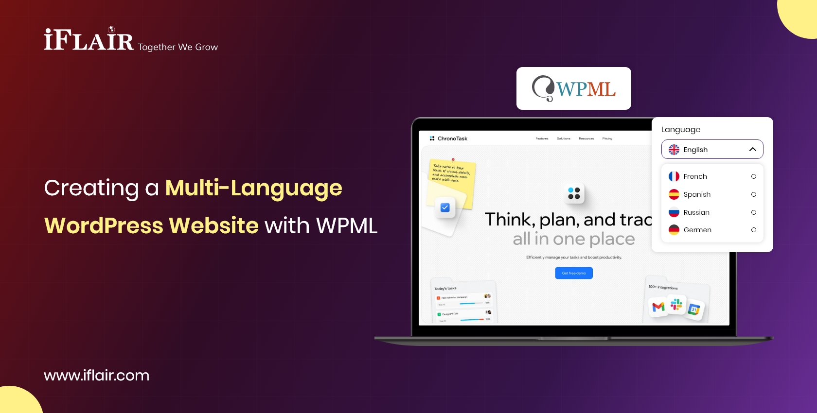 Creating a Multi-LanguageWordPress Website with WPML