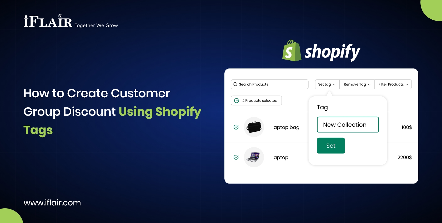 How to Create a Customer Group Discount Using Shopify Tags