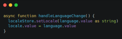 Implementing Real-Time Language Vue js