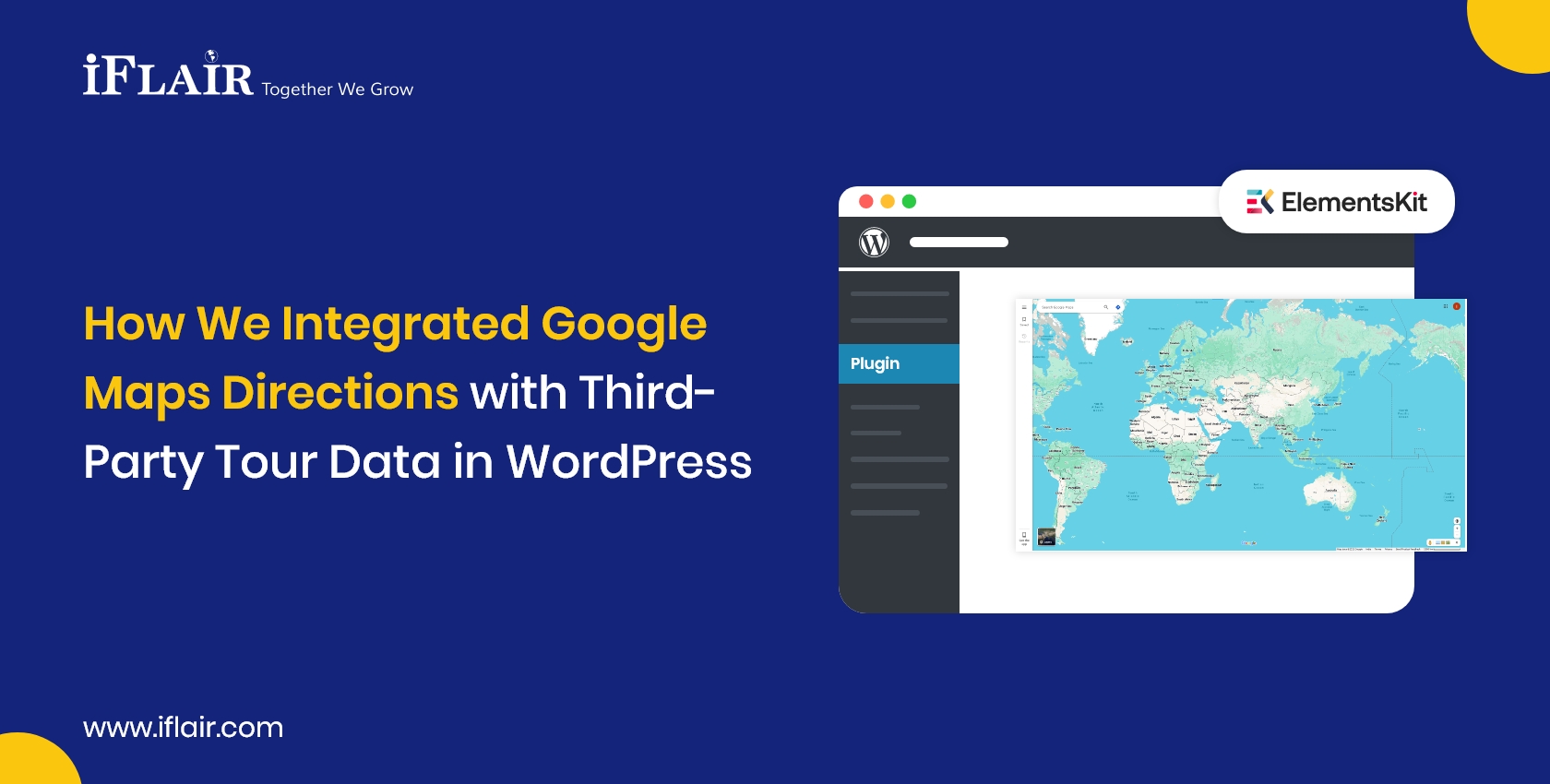 How We Integrated GoogleMaps Directions with Third-Party Tour Data in WordPress