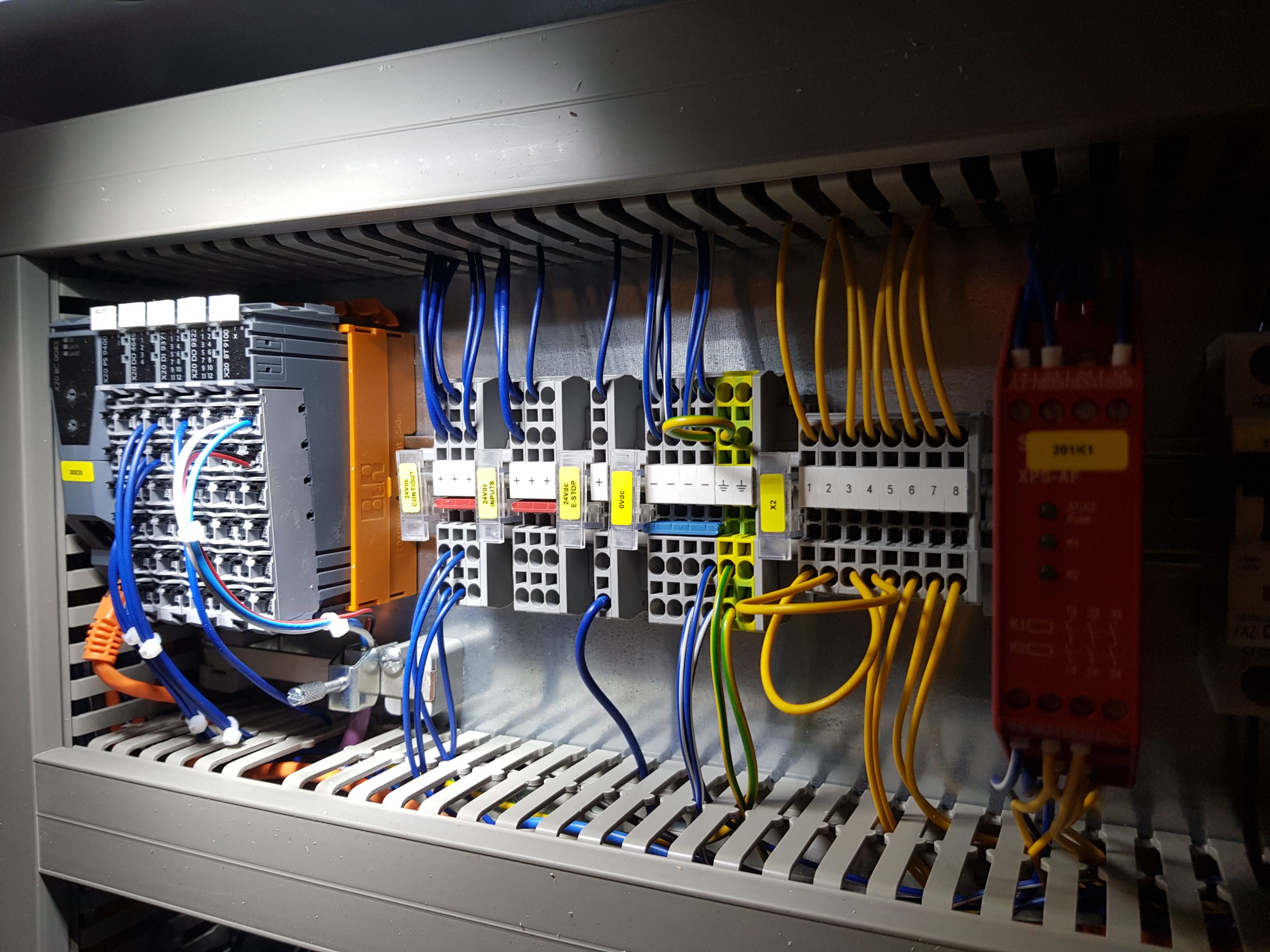 Besturing voor industriële wasserijen