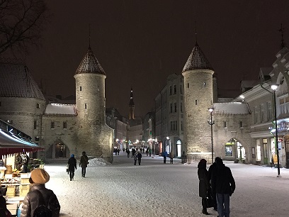 Tallinn the main capitol of Estonia
