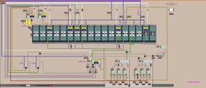 New control for Jensen Senking 18 compartment washtunnel New control for Jensen Senking 18 compartment washtunnel